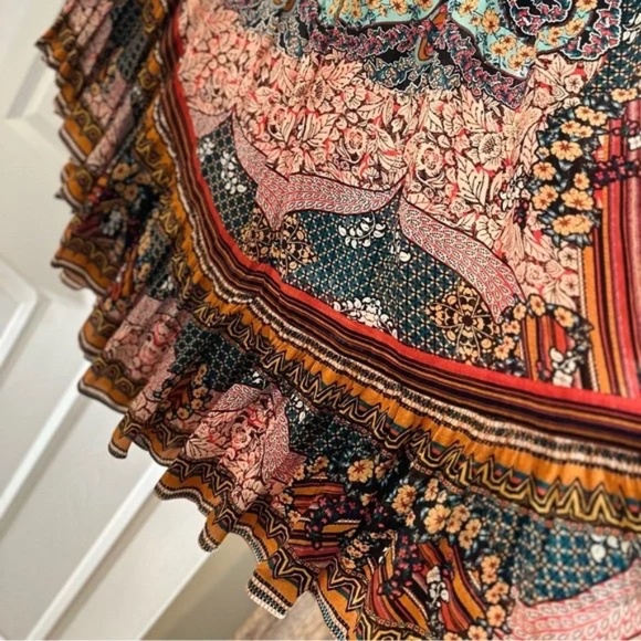 EUC SZ12 Bhanuni By Jyoti anthropologie skirt - Picture 11 of 12